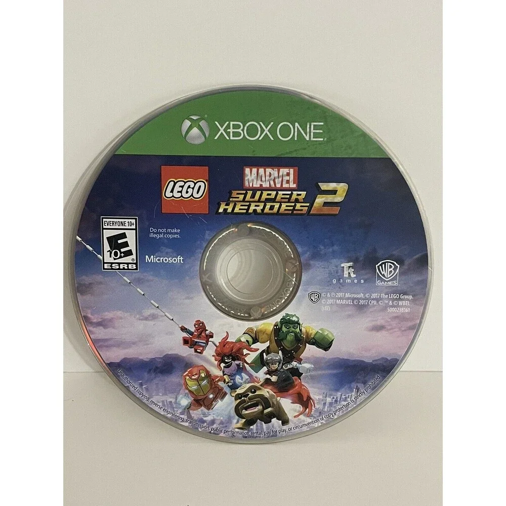 LEGO Marvel Super Heroes 2 (Microsoft Xbox One, 2014) X1 Disc Only